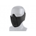 Big Foot Tactical Mesh Half Face Mask (With Ear Protection - Black)