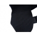 Big Foot Tactical Mesh Half Face Mask (With Ear Protection - Black)