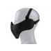 Big Foot Tactical Mesh Half Face Mask (With Ear Protection - Tan)
