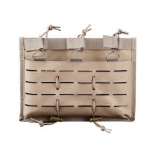 Big Foot 5.56 Laser Cut Magazine Triple-Pouch (Tan)
