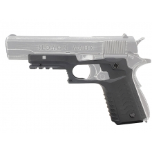 CCCP 1911 Full Lower Frame Cover with Under Rail (Black) CCCP 1911 Full Lower Frame Cover with Under Rail (Black)