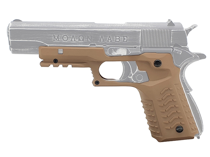 CCCP 1911 Full Lower Frame Cover with Under Rail (Tan) CCCP 1911 Full Lower Frame Cover with Under Rail (Tan)