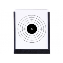 Huntex Double Sided Pellet Catcher (With Cardboard Target - Polymer - Black)