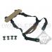 FMA FMAH Helmet Retention System H-Nape (Black) (TB268)