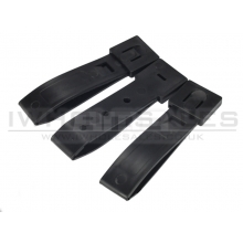 FMA 3 Strap buckle accessory (3pcs for a set) (Black) (TB1032-BK)