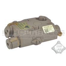 FMA PEQ 15 LA-5 Battery Case Plus Red Laser (Tan) (TB486)