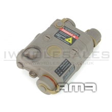 FMA PEQ 15 Battery Case plus Red Laser (Tan) (TB495)