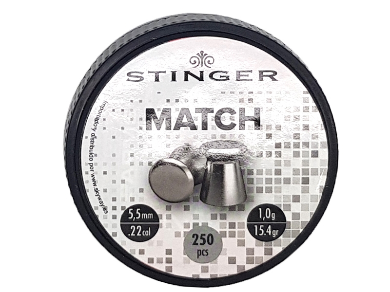 Stinger Match BB 5.5 (5.5mm - .22 - 250 Rounds) Stinger Match BB 5.5 (5.5mm - .22 - 250 Rounds)